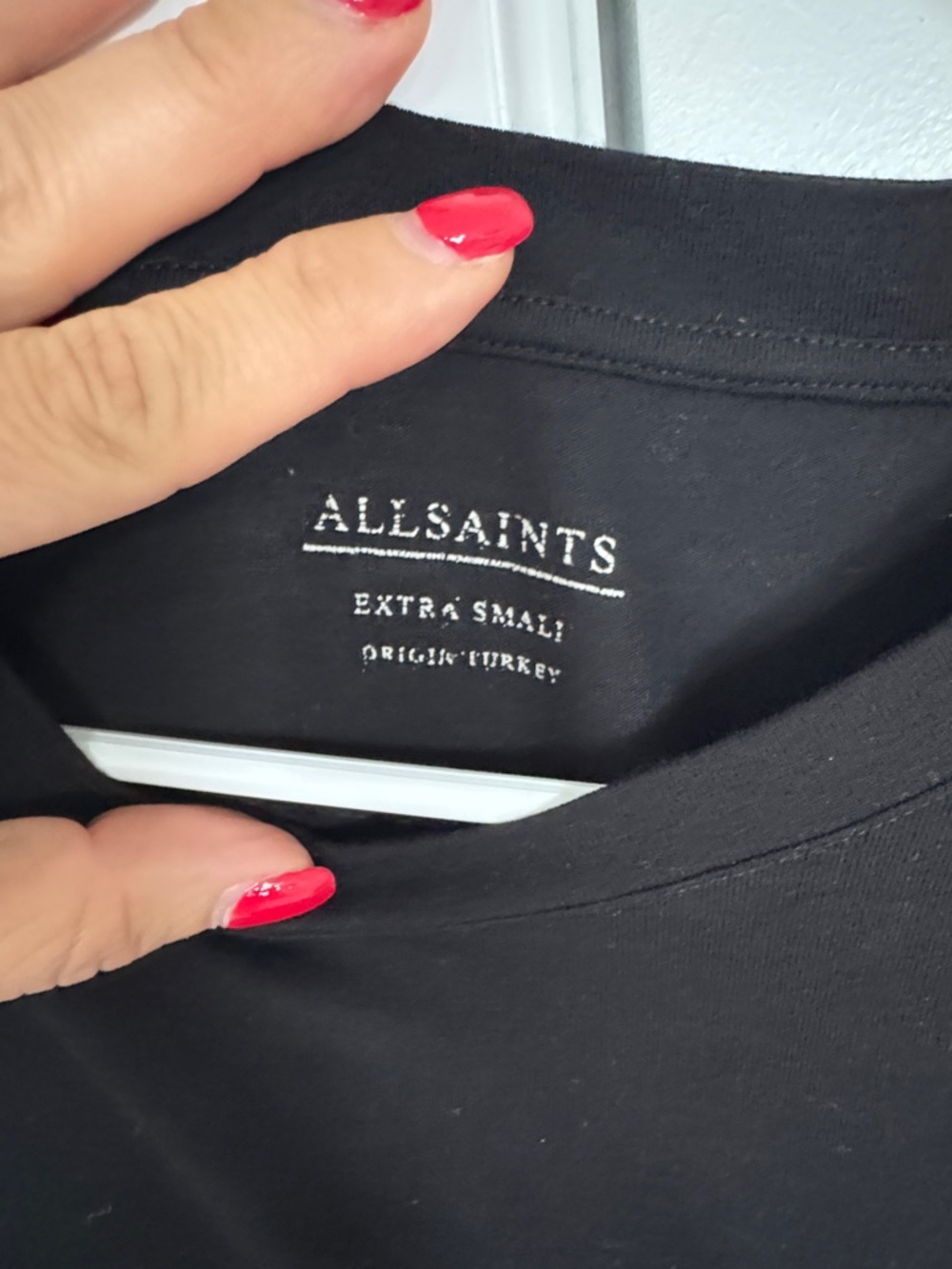 All Saints Black Sleeveless Tank Top - Picture 2 of 2
